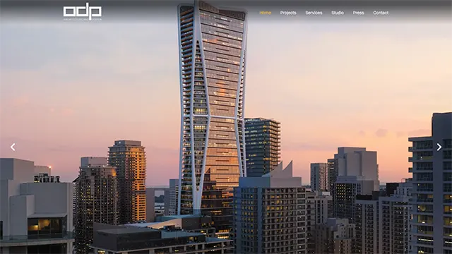 ODP Architects website